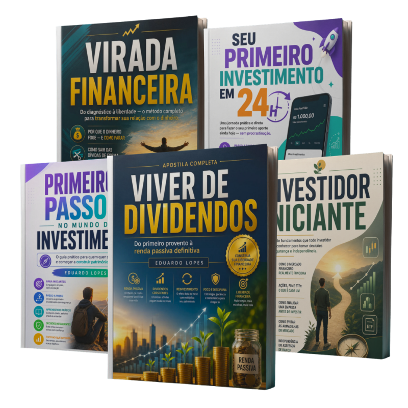 Eduardo Lopes com os manuais